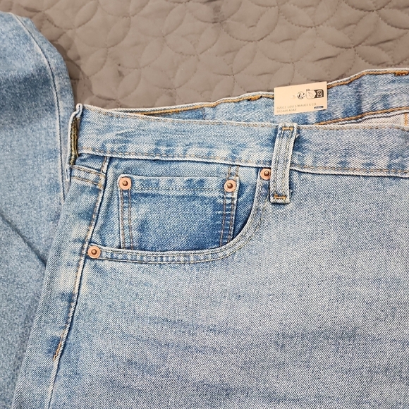 NWT Levi's Blue Straight Jeans 42x30 - Picture 7 of 13